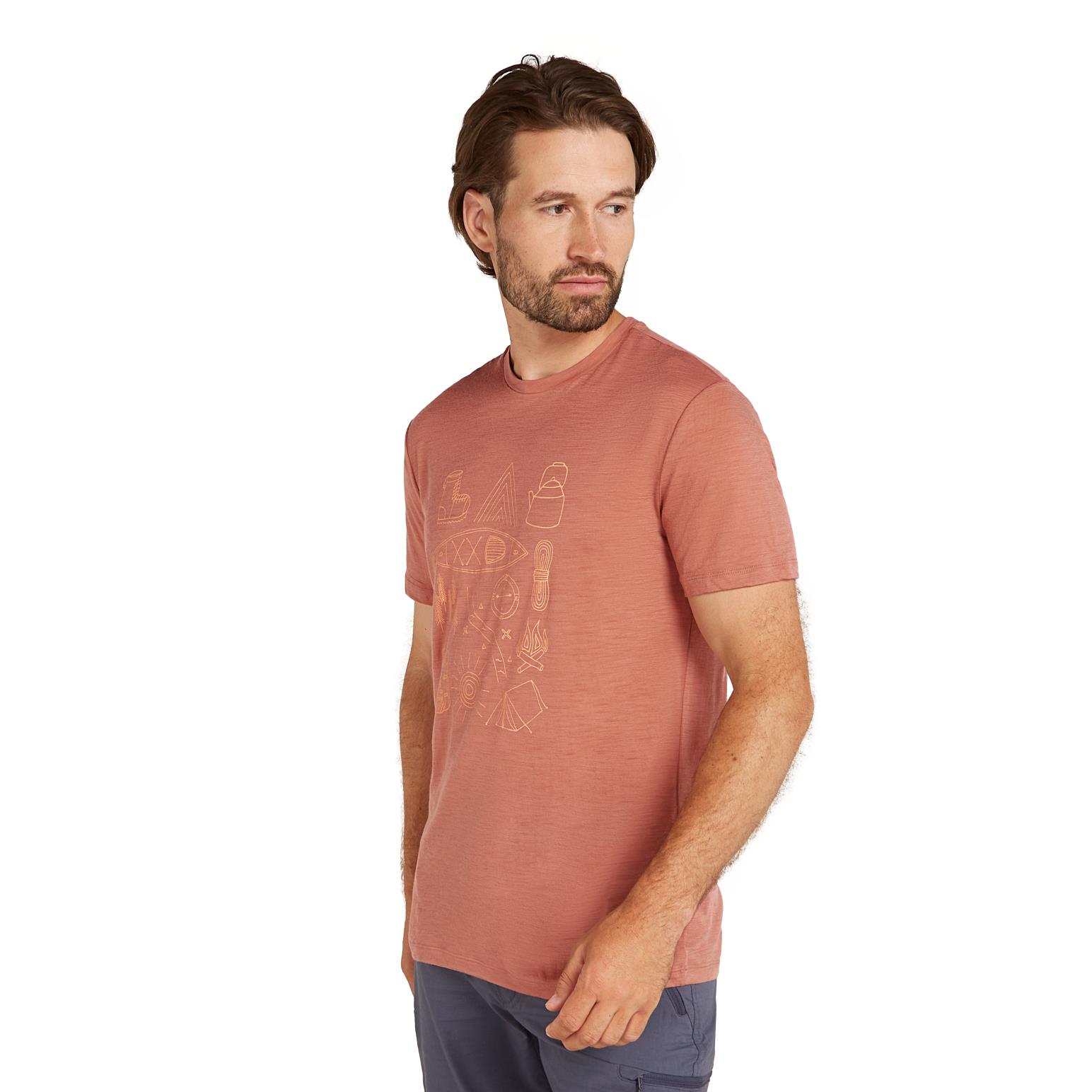 Icebreaker M Merino 150 Tech Lite SS Tee Camp Essentials